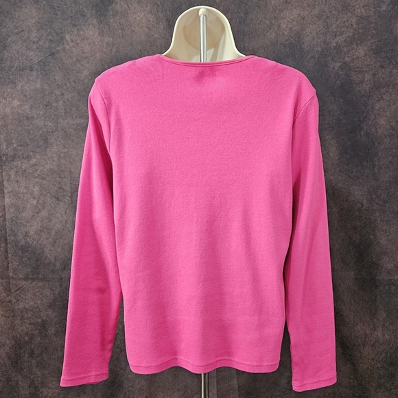 Christopher & Banks Long Sleeve Classic Fit Top - Picture 4 of 8